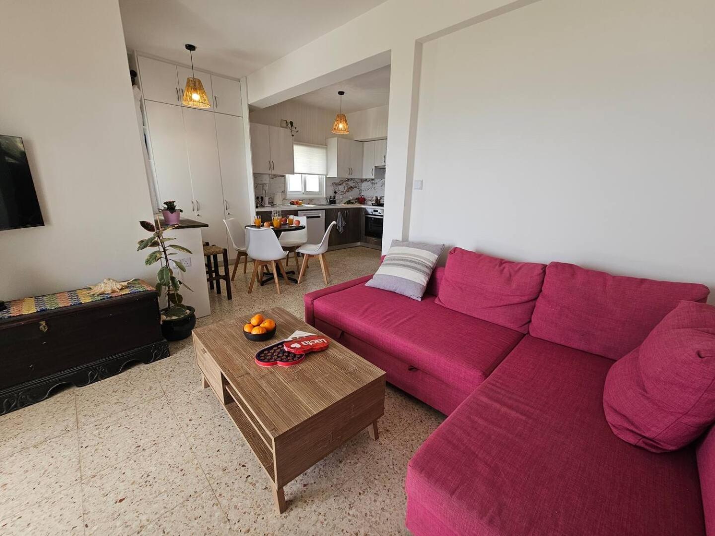 Ammos Beachfront Villa Paradise Larnaca Bagian luar foto